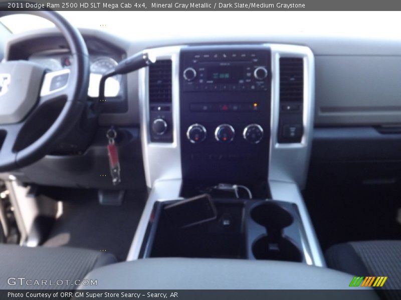 Mineral Gray Metallic / Dark Slate/Medium Graystone 2011 Dodge Ram 2500 HD SLT Mega Cab 4x4
