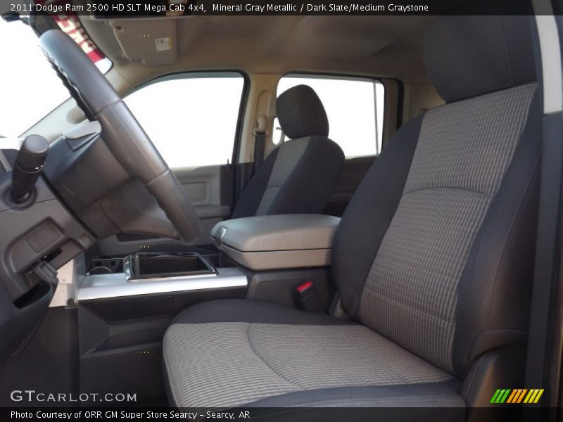 Mineral Gray Metallic / Dark Slate/Medium Graystone 2011 Dodge Ram 2500 HD SLT Mega Cab 4x4