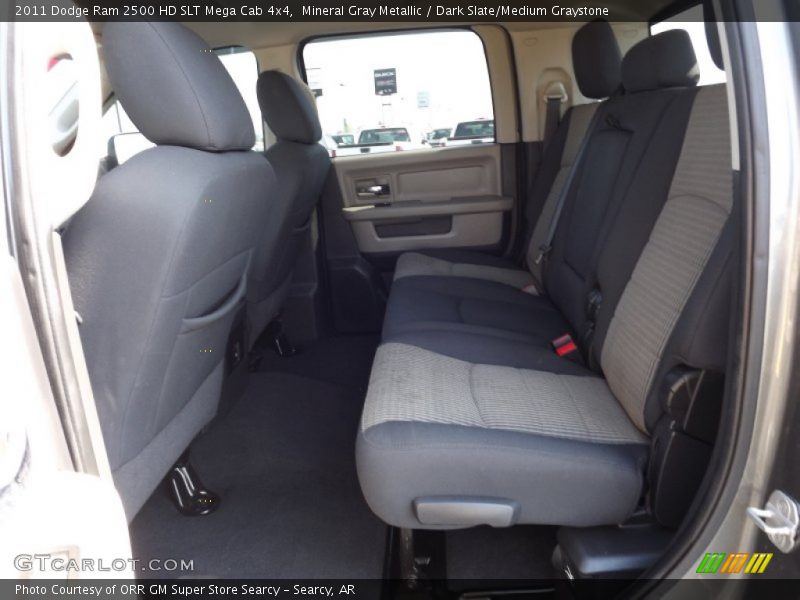 Mineral Gray Metallic / Dark Slate/Medium Graystone 2011 Dodge Ram 2500 HD SLT Mega Cab 4x4