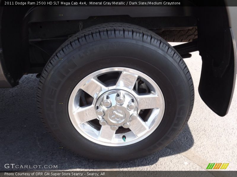 Mineral Gray Metallic / Dark Slate/Medium Graystone 2011 Dodge Ram 2500 HD SLT Mega Cab 4x4