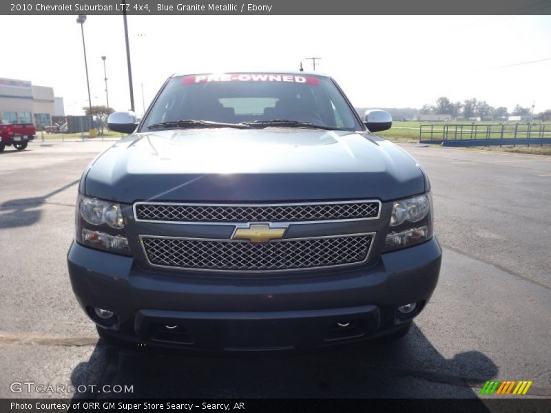 Blue Granite Metallic / Ebony 2010 Chevrolet Suburban LTZ 4x4