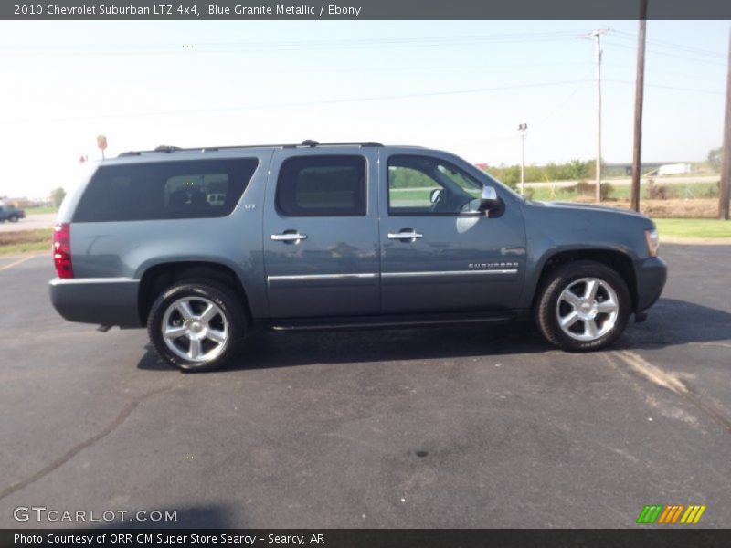 Blue Granite Metallic / Ebony 2010 Chevrolet Suburban LTZ 4x4