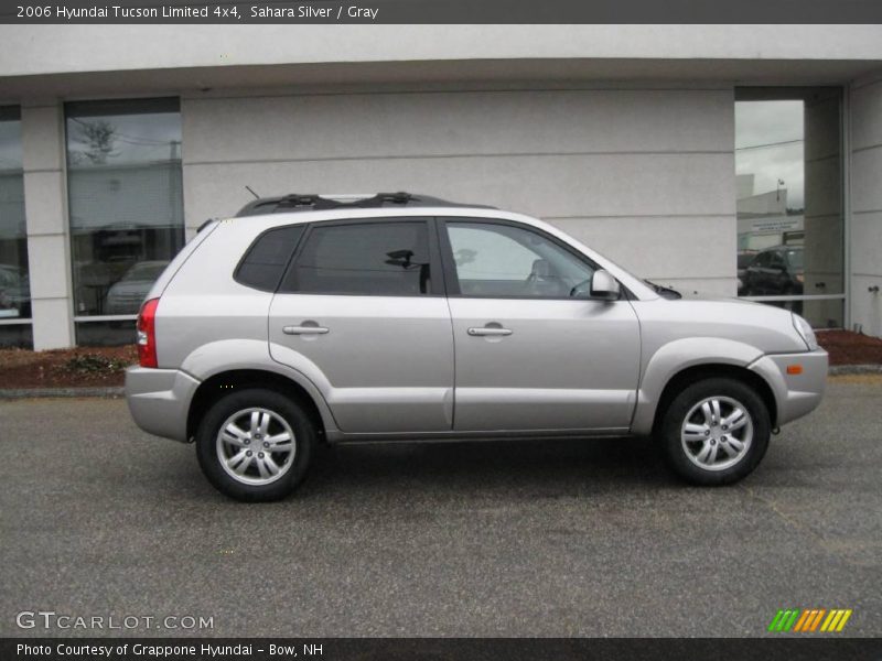 Sahara Silver / Gray 2006 Hyundai Tucson Limited 4x4