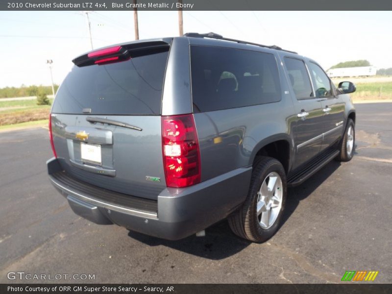 Blue Granite Metallic / Ebony 2010 Chevrolet Suburban LTZ 4x4