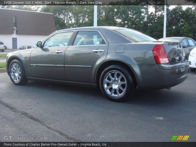 Dark Titanium Metallic / Dark Slate Gray 2008 Chrysler 300 C HEMI