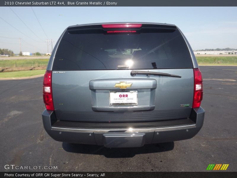 Blue Granite Metallic / Ebony 2010 Chevrolet Suburban LTZ 4x4