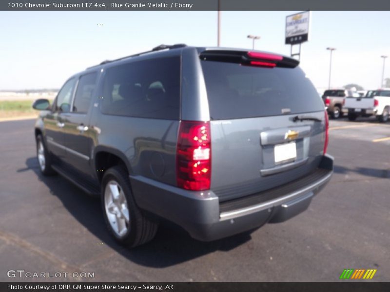 Blue Granite Metallic / Ebony 2010 Chevrolet Suburban LTZ 4x4