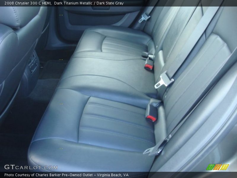 Rear Seat of 2008 300 C HEMI