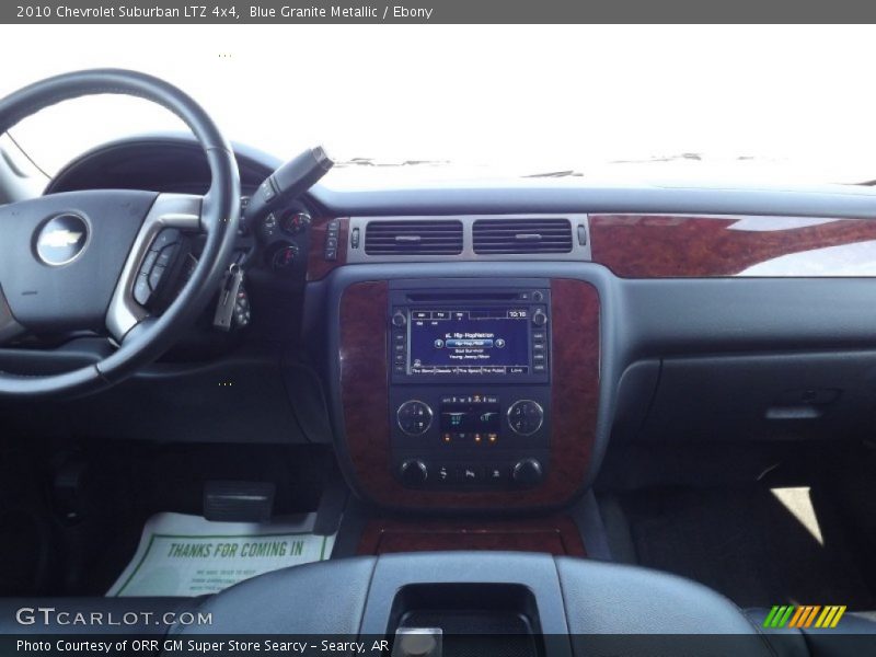 Blue Granite Metallic / Ebony 2010 Chevrolet Suburban LTZ 4x4