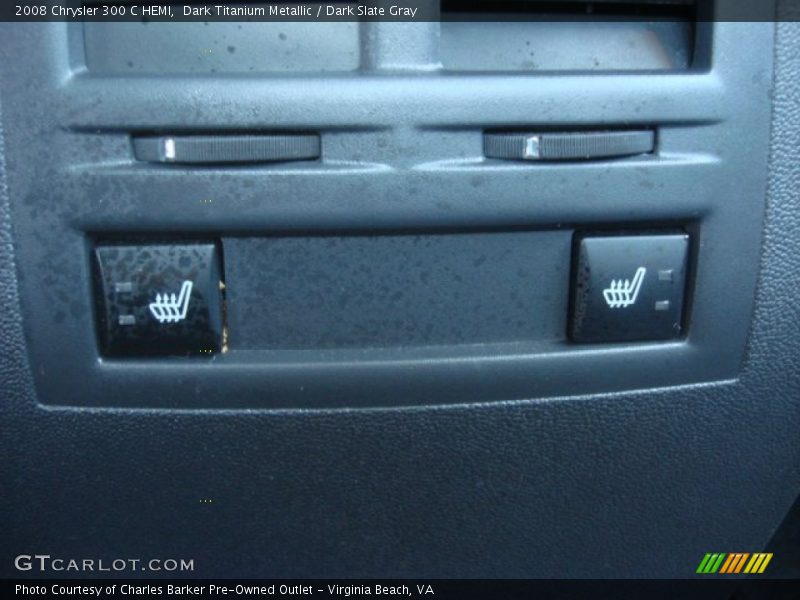 Dark Titanium Metallic / Dark Slate Gray 2008 Chrysler 300 C HEMI