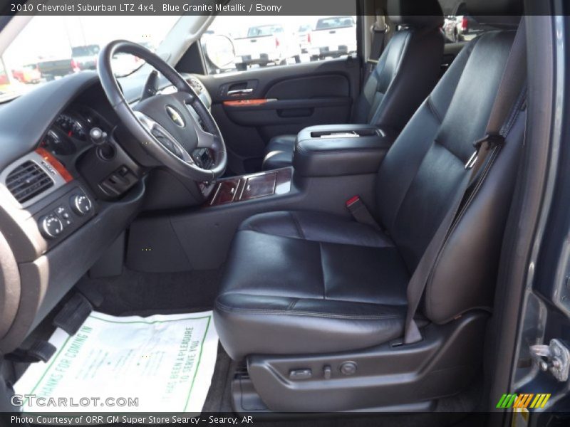 Blue Granite Metallic / Ebony 2010 Chevrolet Suburban LTZ 4x4