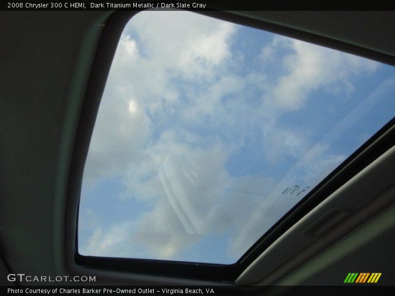 Dark Titanium Metallic / Dark Slate Gray 2008 Chrysler 300 C HEMI