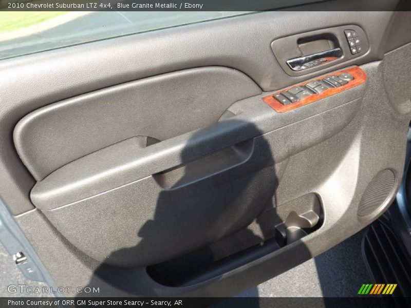 Blue Granite Metallic / Ebony 2010 Chevrolet Suburban LTZ 4x4