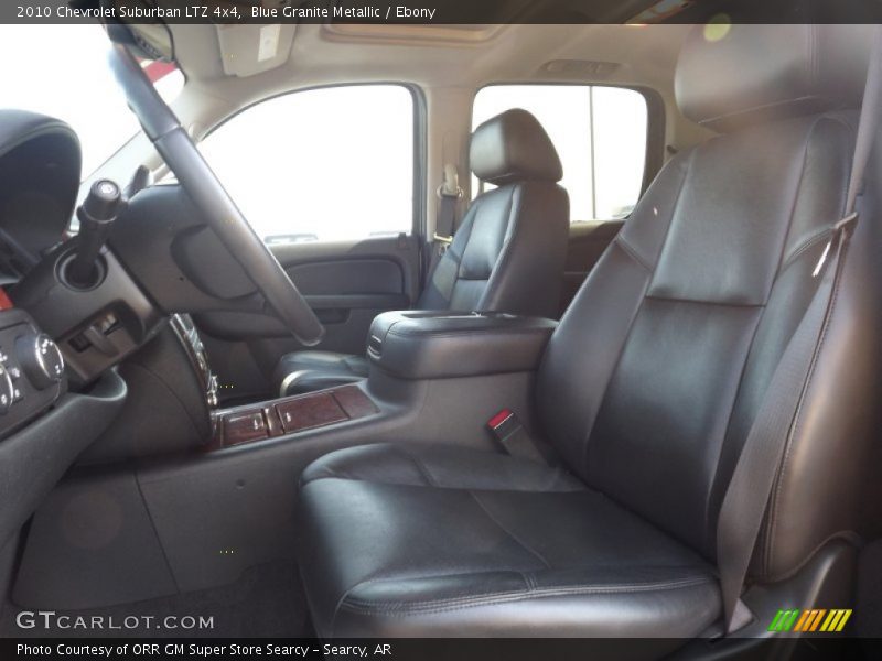 Blue Granite Metallic / Ebony 2010 Chevrolet Suburban LTZ 4x4