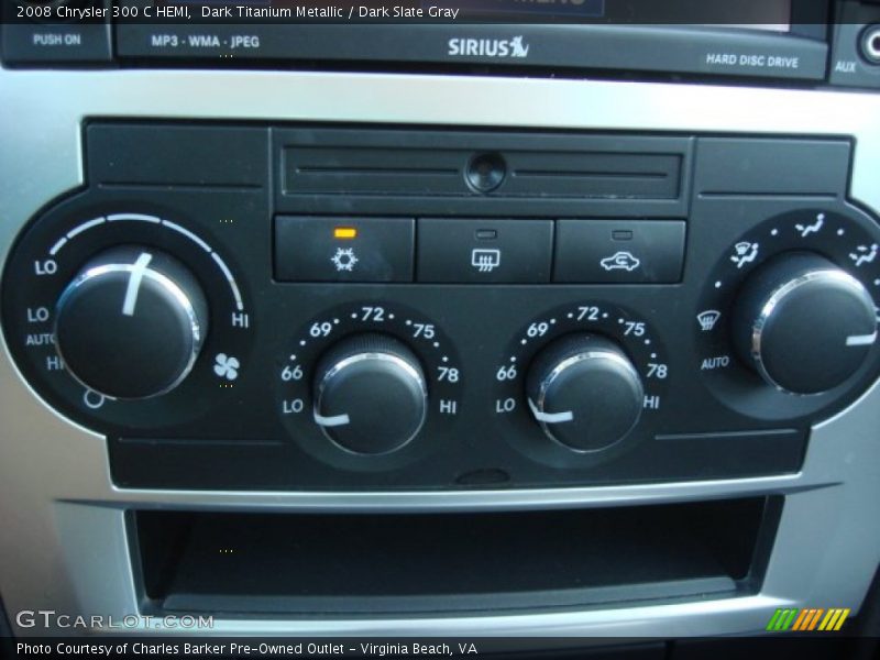 Controls of 2008 300 C HEMI