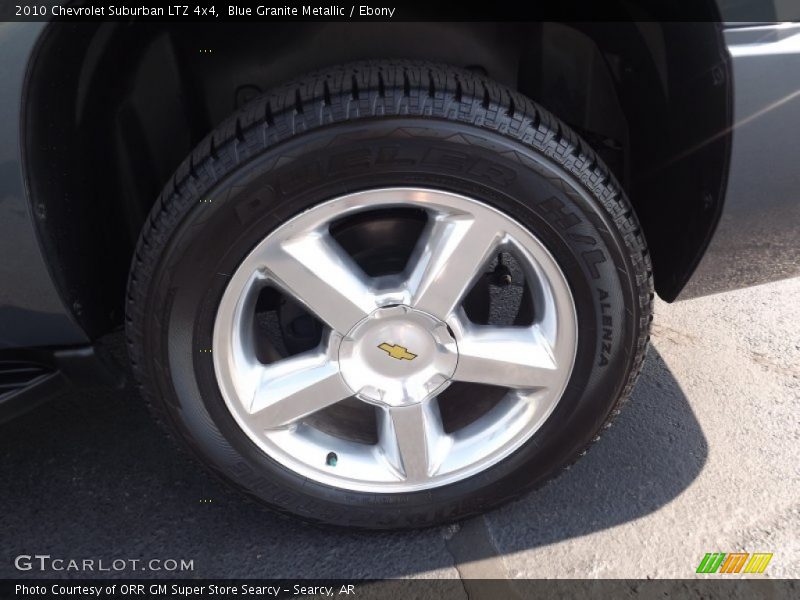 Blue Granite Metallic / Ebony 2010 Chevrolet Suburban LTZ 4x4