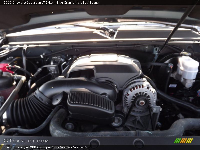 Blue Granite Metallic / Ebony 2010 Chevrolet Suburban LTZ 4x4