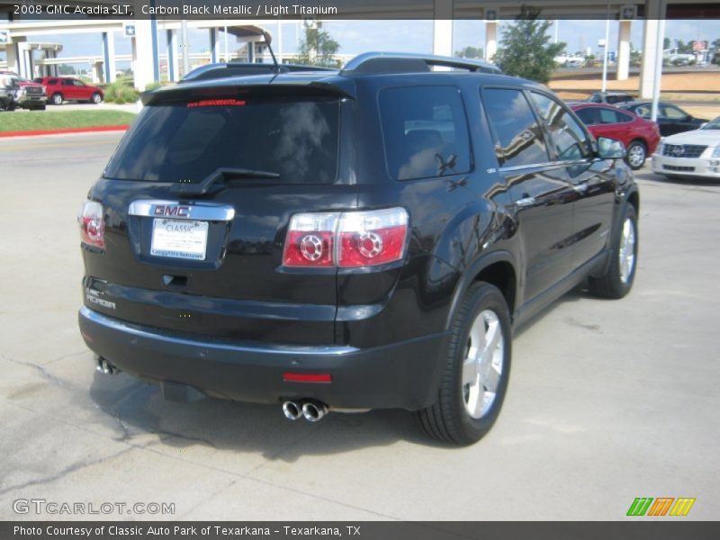 Carbon Black Metallic / Light Titanium 2008 GMC Acadia SLT