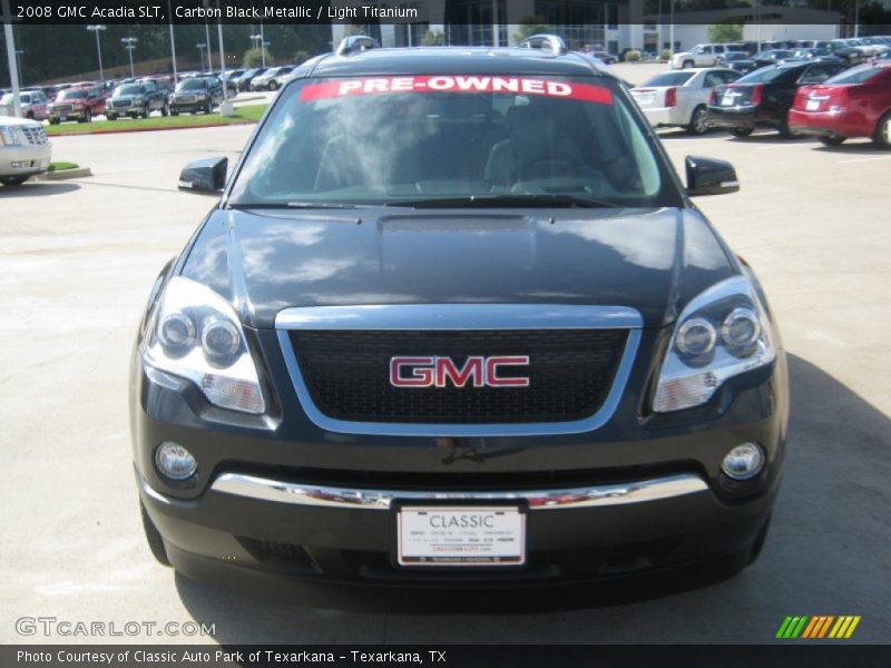 Carbon Black Metallic / Light Titanium 2008 GMC Acadia SLT