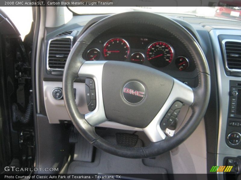 Carbon Black Metallic / Light Titanium 2008 GMC Acadia SLT