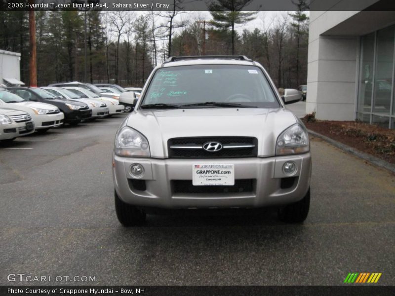 Sahara Silver / Gray 2006 Hyundai Tucson Limited 4x4