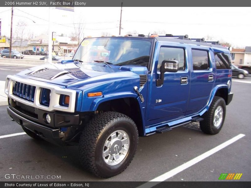 Pacific Blue / Ebony 2006 Hummer H2 SUV