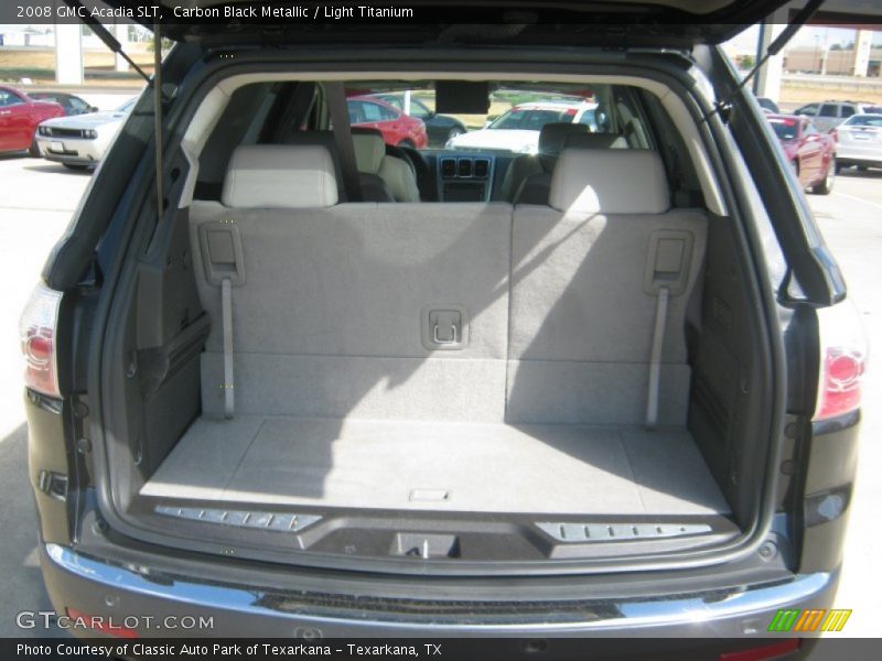 Carbon Black Metallic / Light Titanium 2008 GMC Acadia SLT