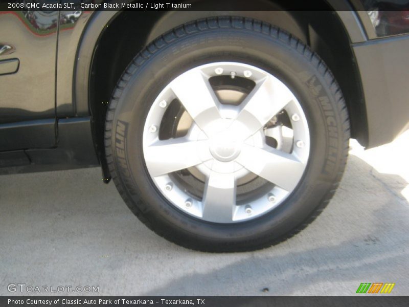 Carbon Black Metallic / Light Titanium 2008 GMC Acadia SLT