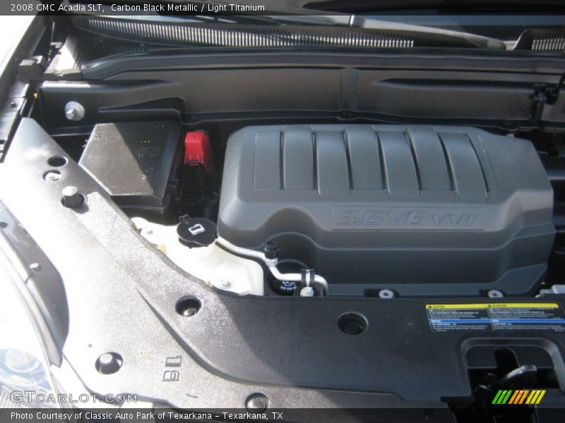 Carbon Black Metallic / Light Titanium 2008 GMC Acadia SLT