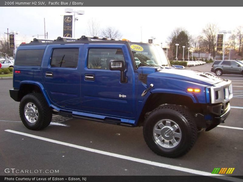 Pacific Blue / Ebony 2006 Hummer H2 SUV