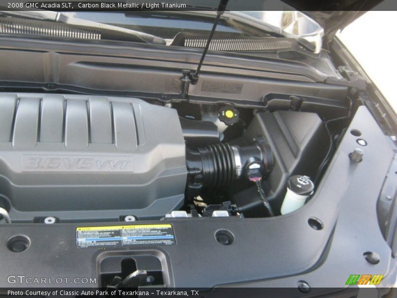 Carbon Black Metallic / Light Titanium 2008 GMC Acadia SLT