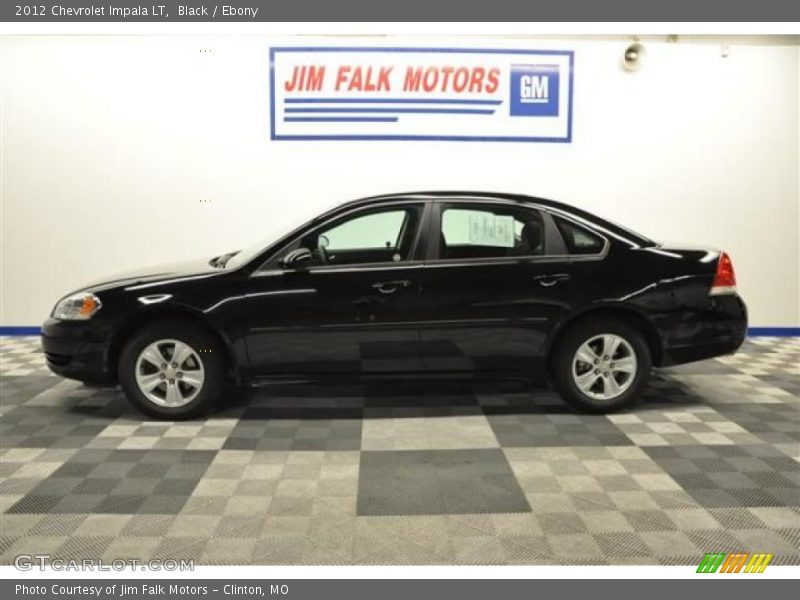 Black / Ebony 2012 Chevrolet Impala LT
