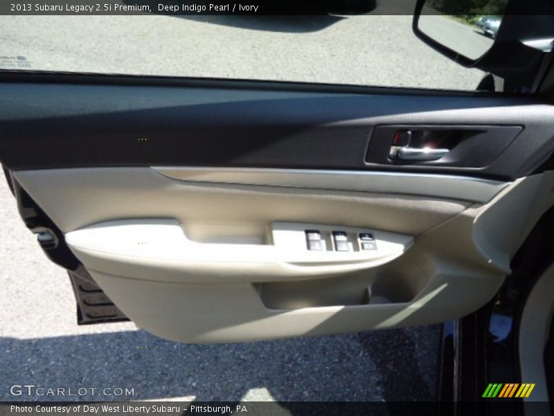 Deep Indigo Pearl / Ivory 2013 Subaru Legacy 2.5i Premium