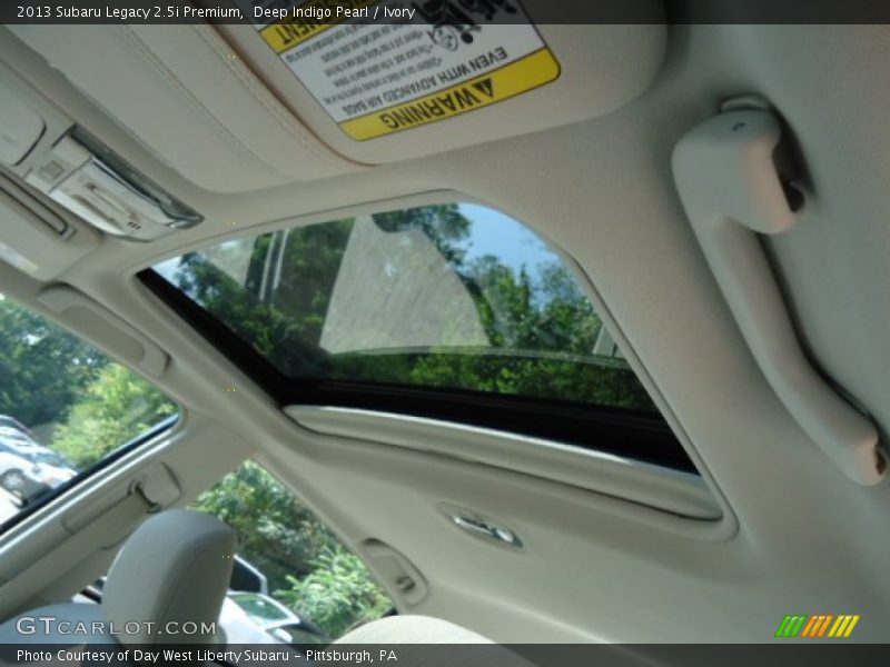 Deep Indigo Pearl / Ivory 2013 Subaru Legacy 2.5i Premium