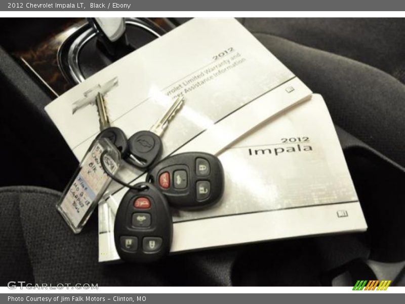 Black / Ebony 2012 Chevrolet Impala LT