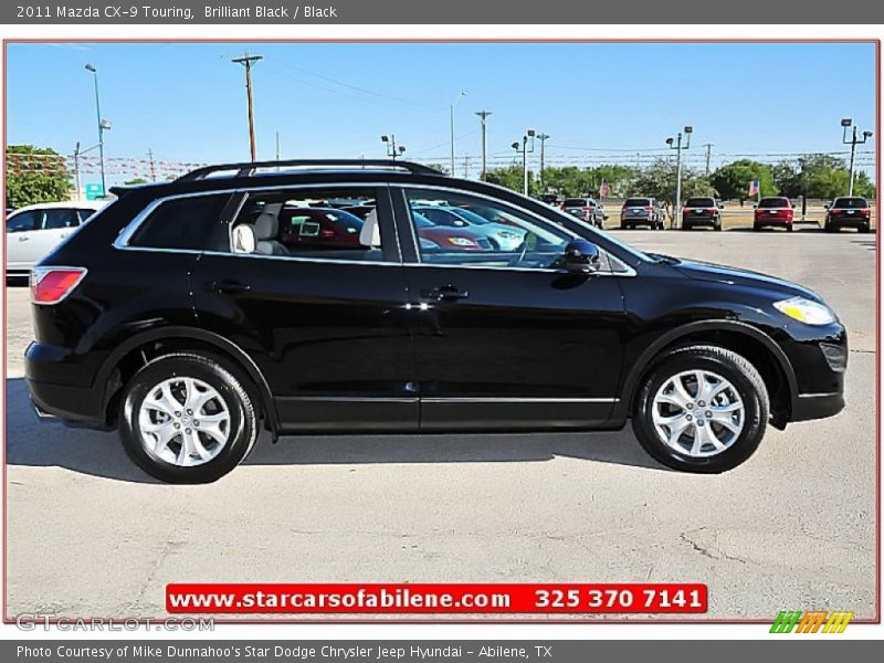 Brilliant Black / Black 2011 Mazda CX-9 Touring