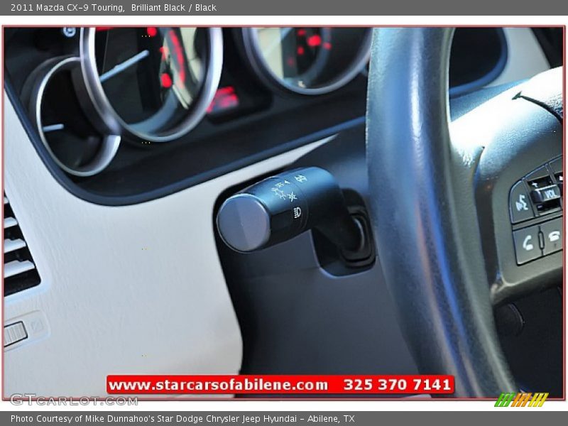 Brilliant Black / Black 2011 Mazda CX-9 Touring