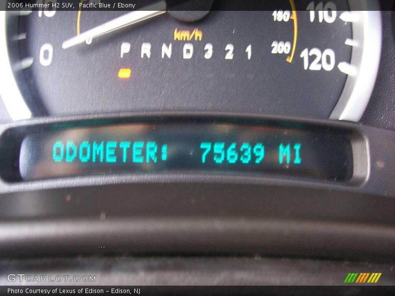 Pacific Blue / Ebony 2006 Hummer H2 SUV