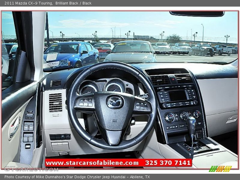 Brilliant Black / Black 2011 Mazda CX-9 Touring