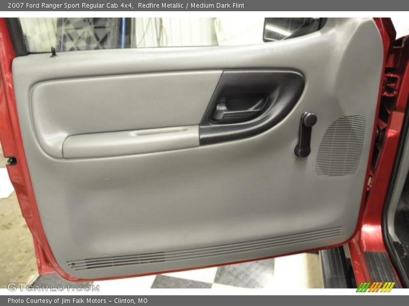 Redfire Metallic / Medium Dark Flint 2007 Ford Ranger Sport Regular Cab 4x4