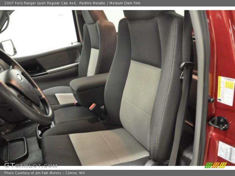 Front Seat of 2007 Ranger Sport Regular Cab 4x4
