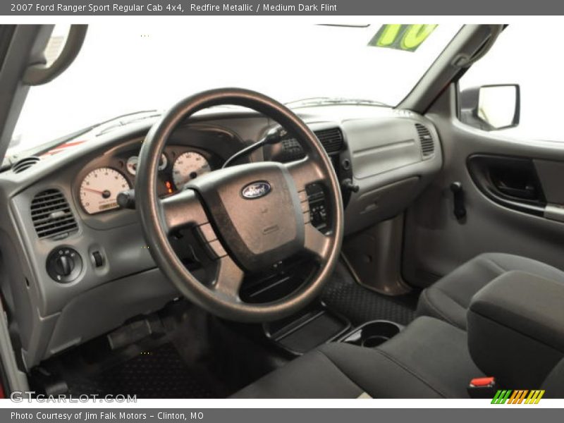 Redfire Metallic / Medium Dark Flint 2007 Ford Ranger Sport Regular Cab 4x4