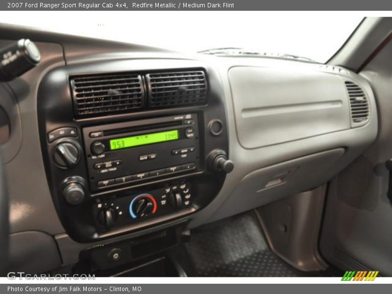 Redfire Metallic / Medium Dark Flint 2007 Ford Ranger Sport Regular Cab 4x4