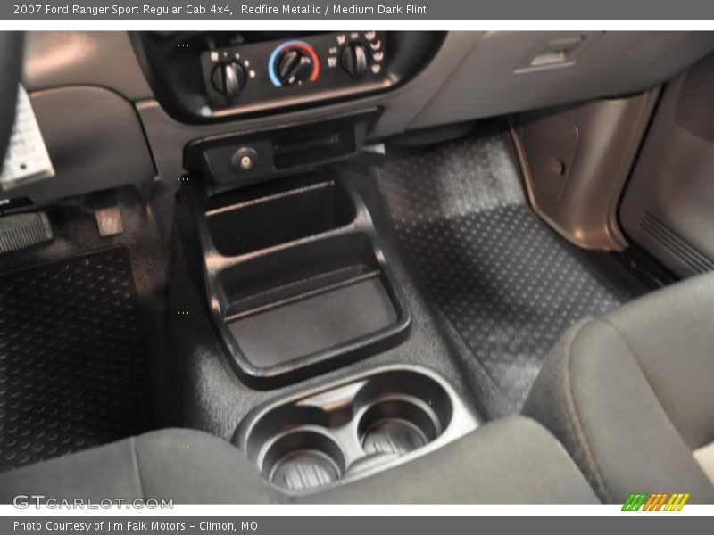 Redfire Metallic / Medium Dark Flint 2007 Ford Ranger Sport Regular Cab 4x4