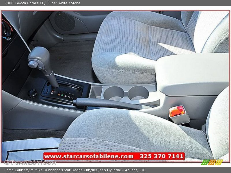 Super White / Stone 2008 Toyota Corolla CE