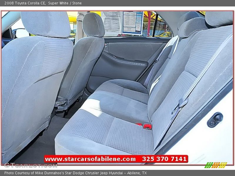 Super White / Stone 2008 Toyota Corolla CE
