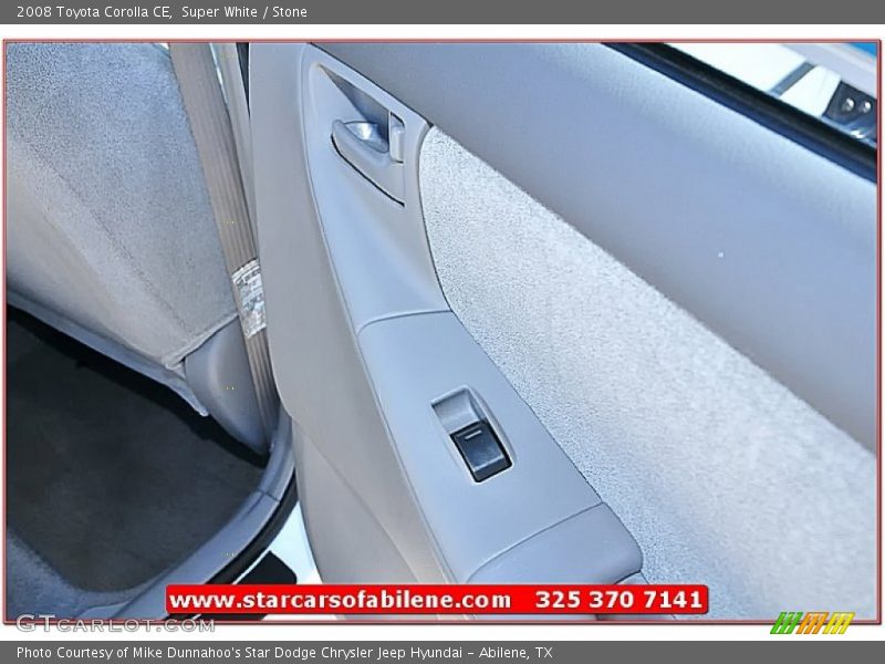 Super White / Stone 2008 Toyota Corolla CE