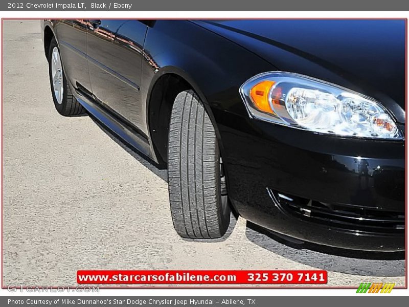 Black / Ebony 2012 Chevrolet Impala LT