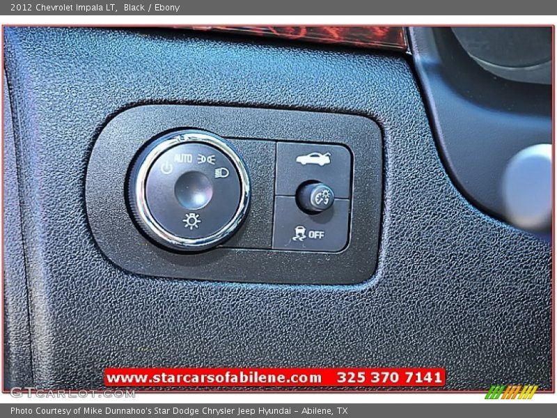 Black / Ebony 2012 Chevrolet Impala LT