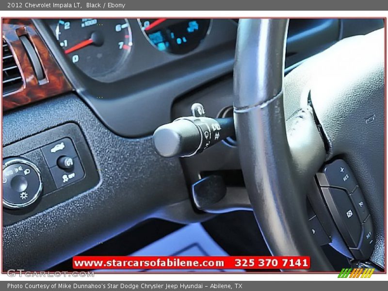 Black / Ebony 2012 Chevrolet Impala LT